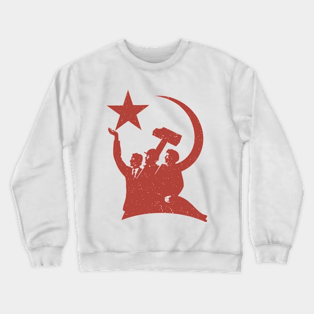 Vintage Soviet WW2 Propaganda Crewneck Sweatshirt by Distant War